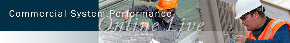 Commercial System Performance Online Live - Utility Sponsored